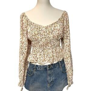 Altar’d State Flowy Floral Blouse | Size XS | NWOT